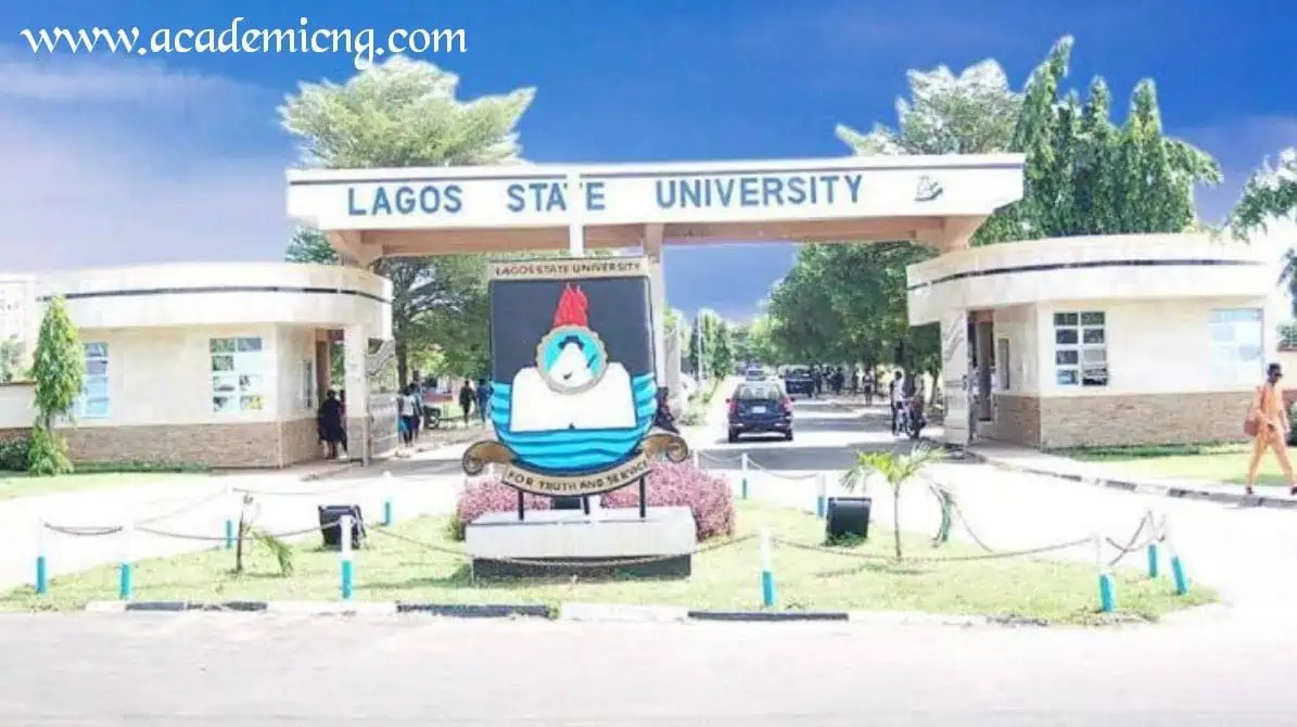 Lagos State University main entrance