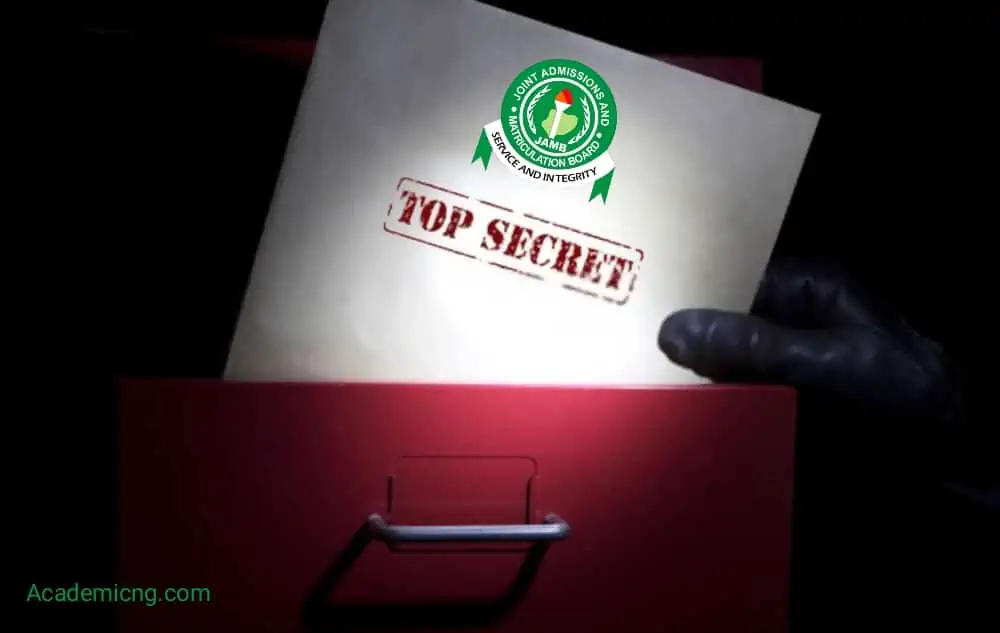 top secret JAMB