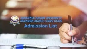 AAUA admission list