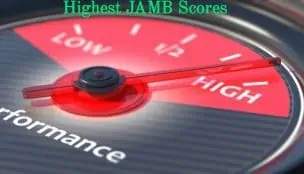 high JAMB score