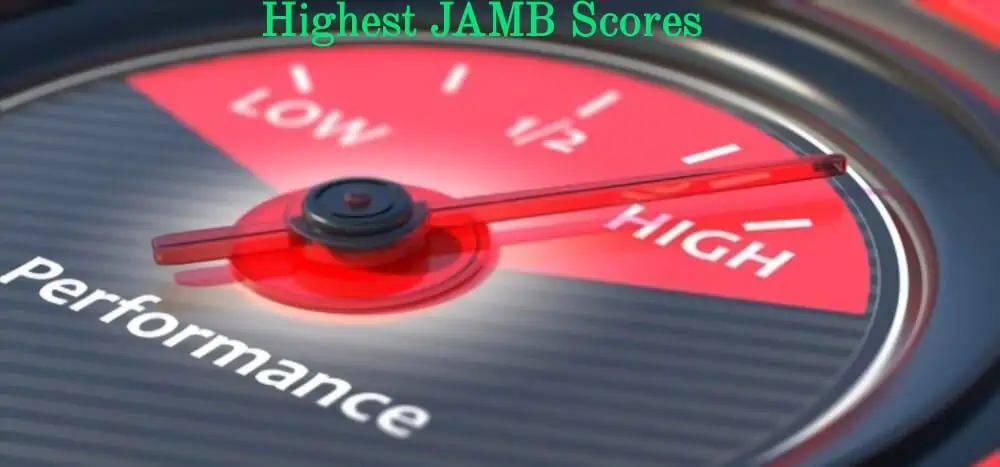 high JAMB score