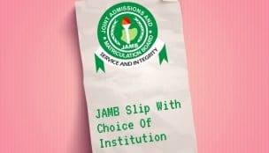 JAMB choice of institution