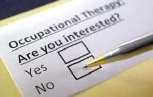 Occupational therapy interest
