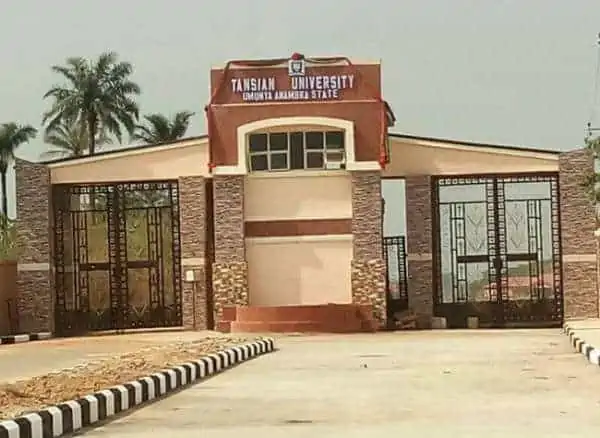 Tansian University Anambra