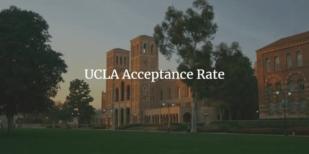 UCLA acceptance rate