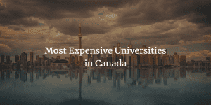 expensive universities Canada