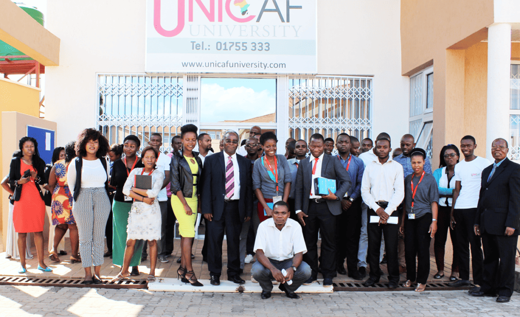 Unicaf students