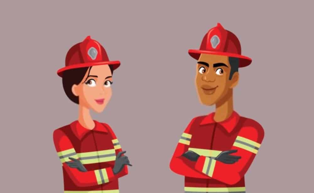 firefighters animated characters