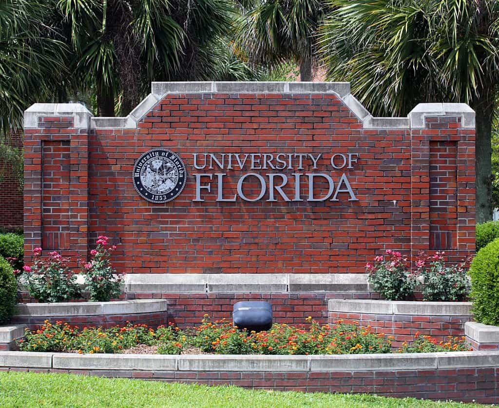 University of Florida entrance
