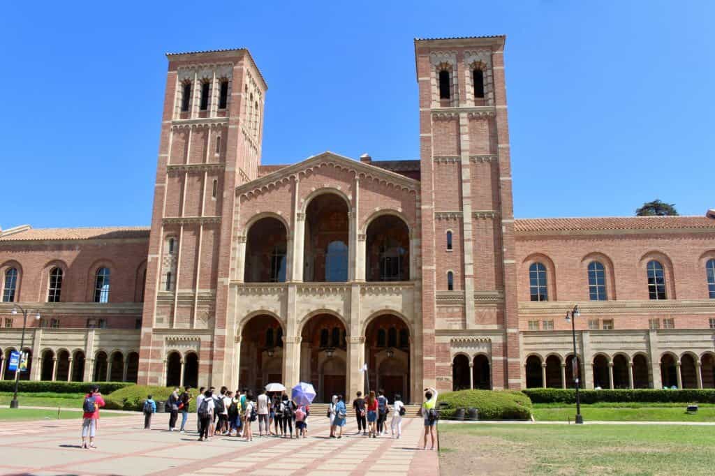 Campus tour of Royce Hall