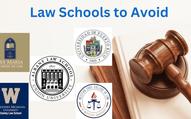 5 Law Schools To Avoid At All Costs