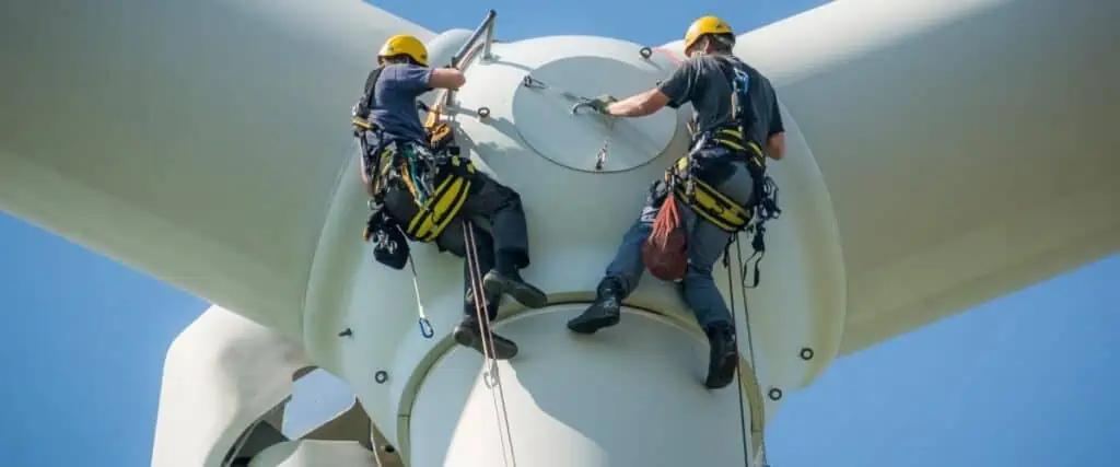 Wind turbine technician