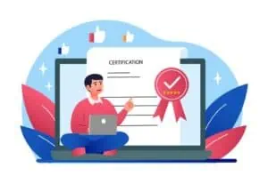online certifcation concept