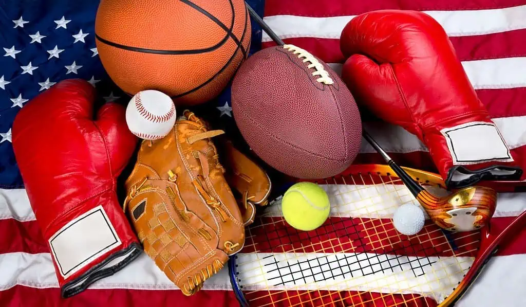 American sports played in college