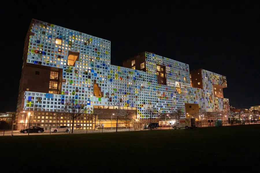 Simmons hall at MIT