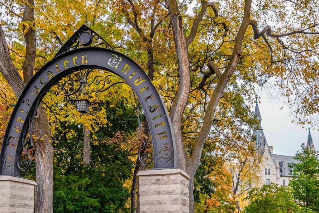 Northwestern university gate