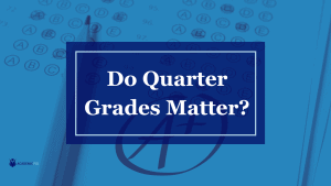 do quarter grades matter