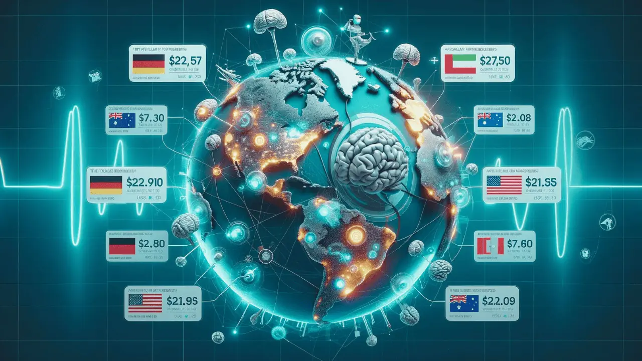 highest paying countries for neurosurgeons