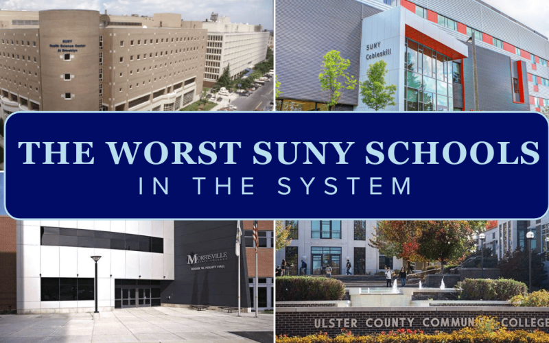 SUNY Schools: The Best and Least Impressive Institutions
