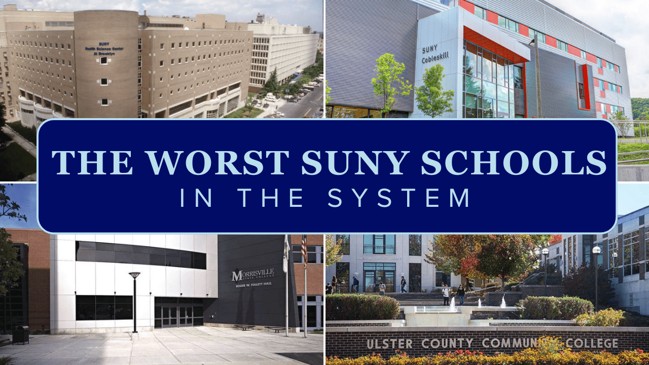 Suny Schools The Best And Least Impressive Institutions Academicful